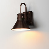 Telluride 8" Wide Outdoor Wall Light in Oriental Bronze with LED Bulb Included