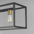 Centennial 4-Light 36" Wide Black / Antique Brass Island Pendant Light