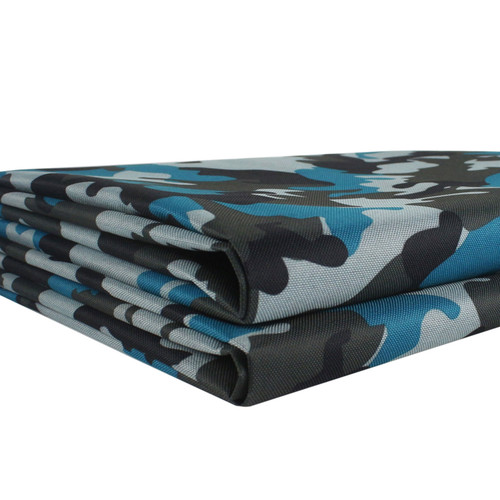 Waterproof Outdoor Canvas Fabric  Camouflage Style 142# Breathable UV Protector Awning Multi-purpose 57"W