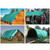 Strong Outdoor Canvas Waterproof Canopy Fabric DIY Cushions Sofa Tent Amy Green