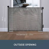 Dreambaby Glide & Hide Xtra-Tall & Xtra-Wide Retractable Mesh Gate - 60-140cm - Grey 3