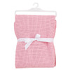 BabyDan Cotton Cellular Blanket - Pink Babydan image 2