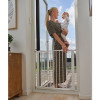  BabyDan Perfect Close Gate White (77.3cm - 83.5cm; Max 110cm) live 3