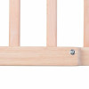 Safetots Chunky Wooden Screw Fit Stair Gate Natural 63.5cm-105.5cm