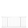BabyDan Premier Pressure Indicator Gate, White (73.5cm - 118.6cm)| BabySafety.ie