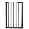 DogSpace Bonnie Extra Tall Pressure Fitted Dog Gate, Black (73.5-79.6cm)