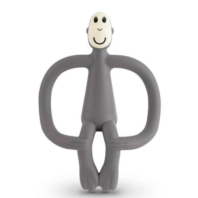Matchstick Monkey Teething Toy Grey - Main Image