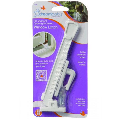 Dreambaby Window Latch-Outward Opening Windows | BabySafety.ie