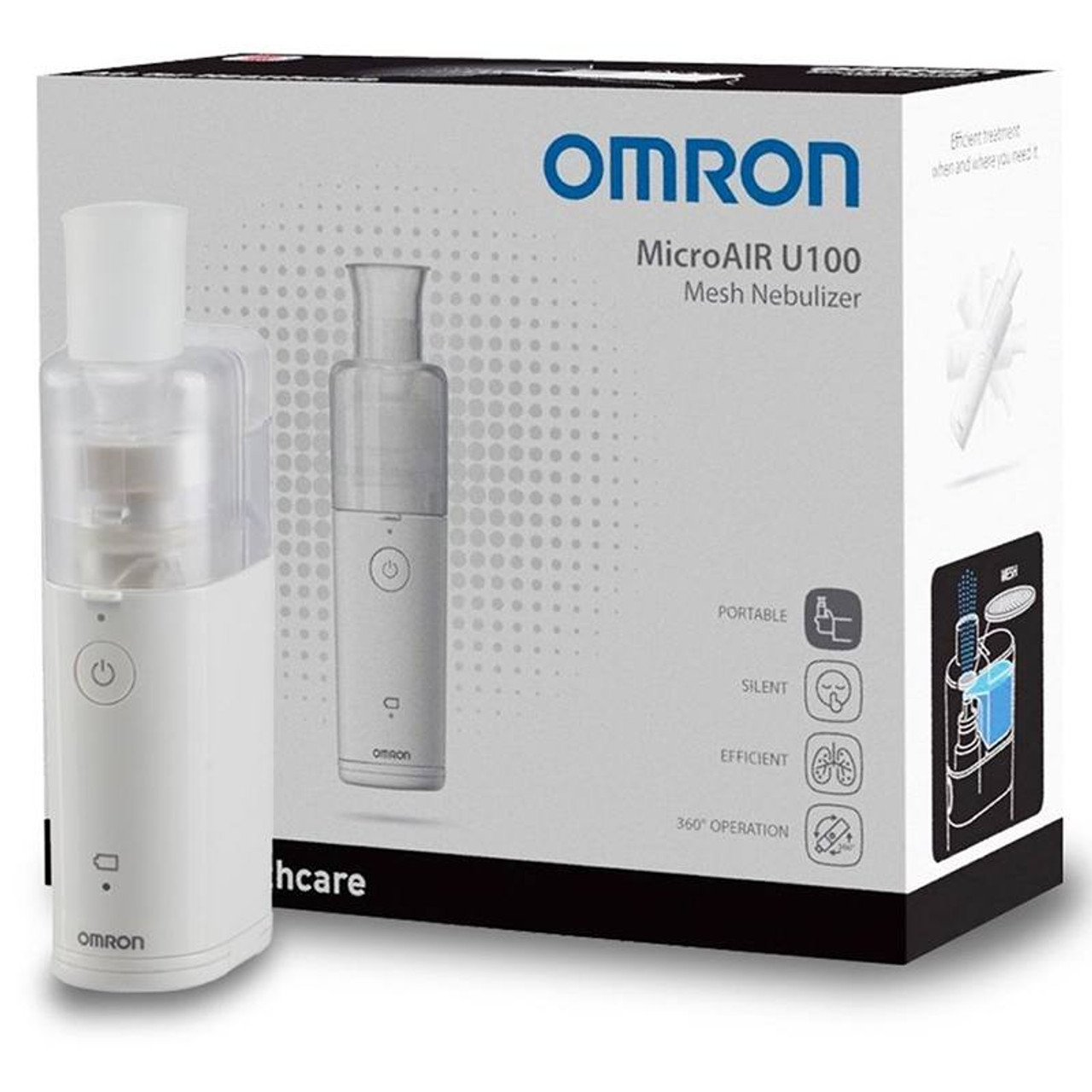 Omron Pocket Nebuliser Microair U100 Babysafety Ie