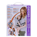 Dreambaby Oxford Ergonomic 3-In-1 Baby Carrier - Grey Box