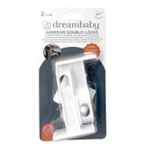 Dreambaby Adhesive Cupboard Double Locks - 2 Pack