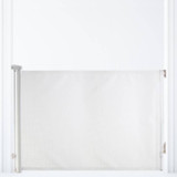 Dreambaby Glide & Hide Xtra-Tall & Xtra-Wide Retractable Mesh Gate - 60-140cm - White
