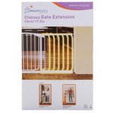 Dreambaby Chelsea 45cm Wide Gate Extension (White) box