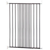 Babydan Extra Tall Extending Metal Pet Gate, Black (62.5cm)