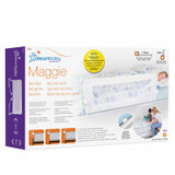 Dreambaby Maggie Bedrail - White (Fits Recessed, Flat & Slat Beds) box
