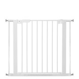 BabyDan Premier Pressure Indicator Gate, White (73.5cm - 92.6cm) | BabySafety.ie 