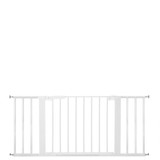 BabyDan Premier Pressure Indicator Gate, White (73.5cm - 118.6cm)| BabySafety.ie