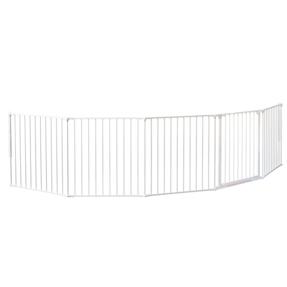 BabyDan Room Divider XXL White 90360cm + Wall Fittings BabySafety.ie