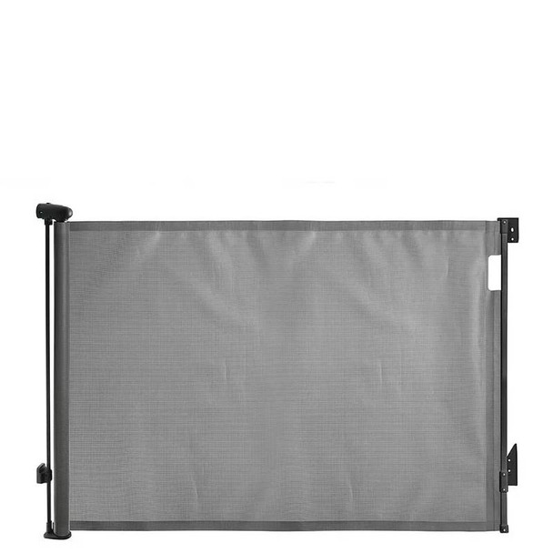 Dreambaby Glide & Hide Xtra-Tall & Xtra-Wide Retractable Mesh Gate - 60-140cm - Grey