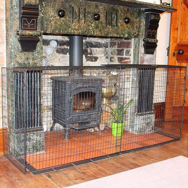 Safetots Original Multi-Clip Fire Guard | Babysafety.ie