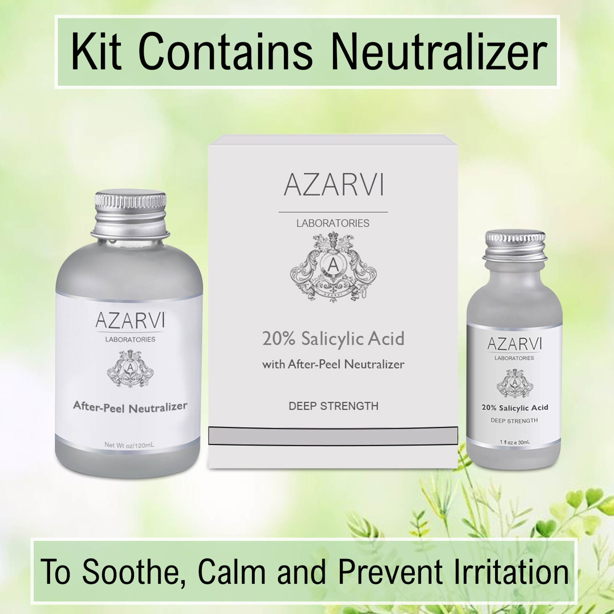 Azarvi 20% Salicylic Acid Peel with Neutralizer