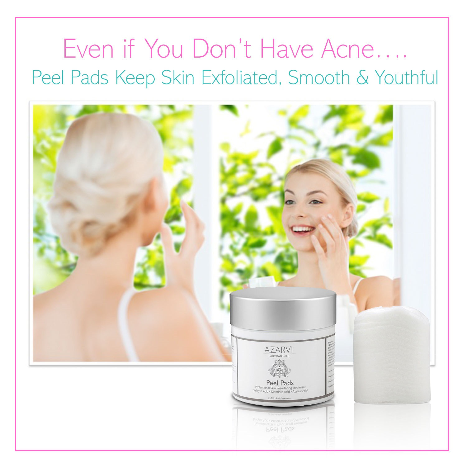 Azarvi Peel Pads