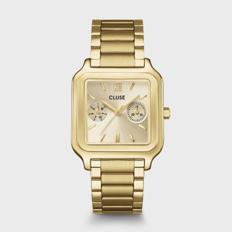 Gracieuse Multifunction, Steel, Gold, Gold Colour Watch