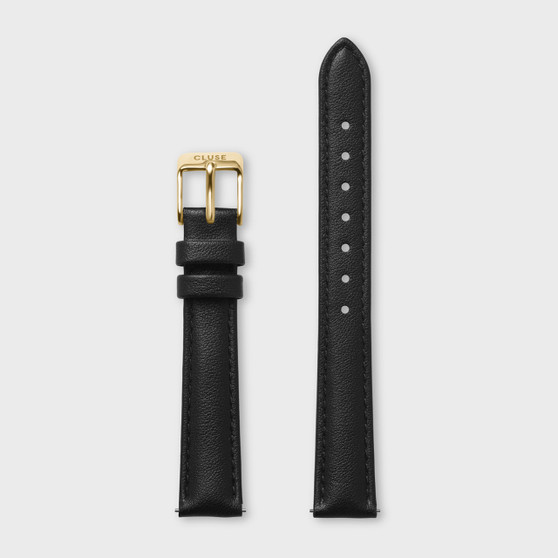 Cluse 14mm Strap Black/Gold