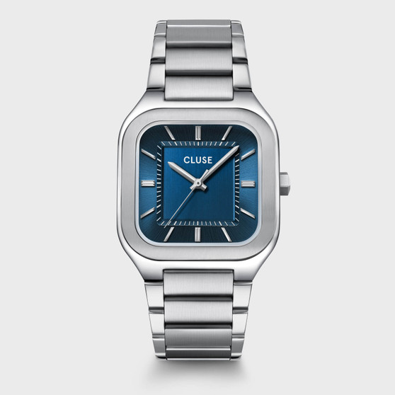 Quadrus Blue/Steel Watch