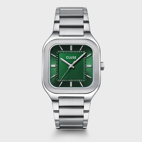 Quadrus Green/Steel Watch