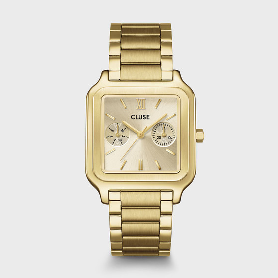 Gracieuse Multifunction, Steel, Gold, Gold Colour Watch