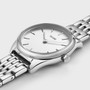 CLUSE Feroce Mini White / Silver Link Watch CW11706