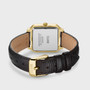 CLUSE Gracieuse Watch Gold / Black Lizard Leather