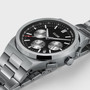 CLUSE Vigoureux Chronograph Black/Silver Link CW20806