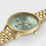Cluse Minuit Multifunction Sage Green/Gold Link CW10709