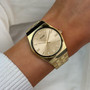 Cluse Retro 70's Steel Full Gold Link CW35104