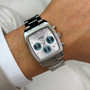 Cluse Quartaut Chrono Silver Blue/Silver Link CW52003
