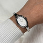 CLUSE L'Ovale Steel, White, Silver Watch CW16102