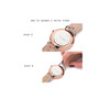 Minuit Mesh Rose Gold Black/Black Watch