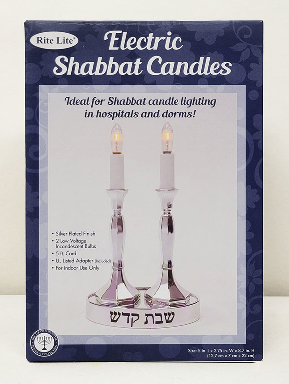 Electric Shabbat Candles YourHolyLandStore