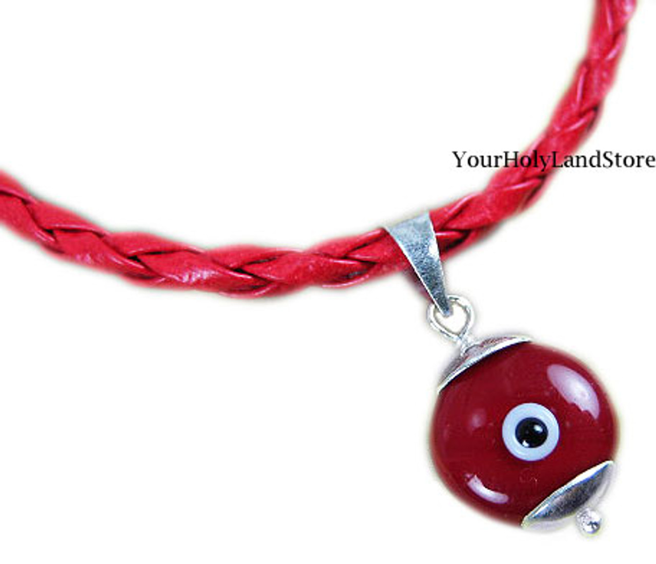 red bracelet evil eye