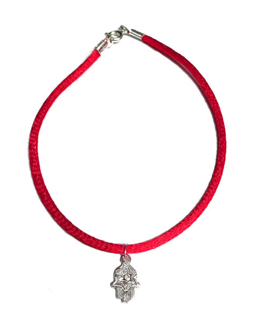 Red String Kabbalah Bracelet with Hamsa