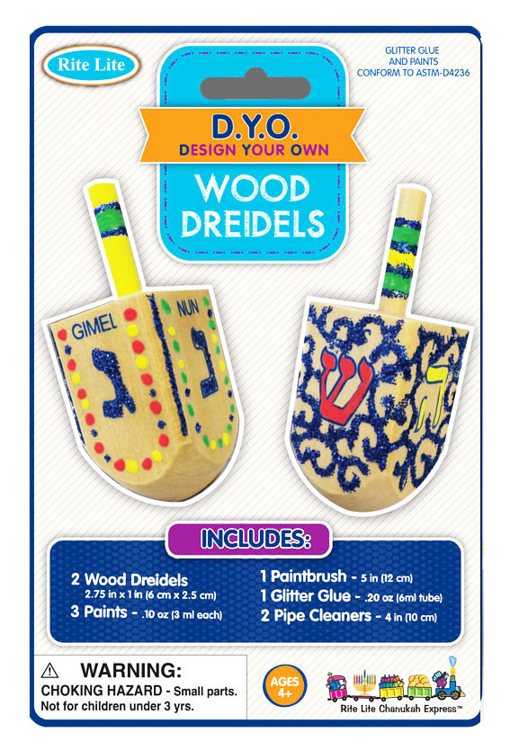 DESIGN YOUR OWN DREIDELS KIT design-your-own-dreidels-kit