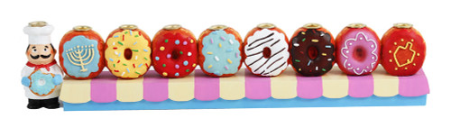 Doughnuts Menorah