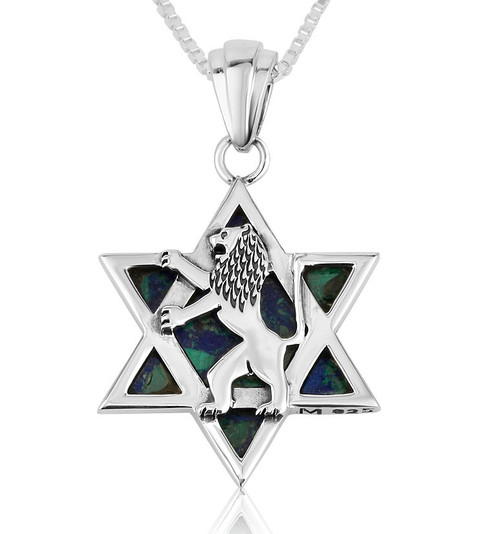 6 Diamonds Magen David Necklace – silvie&zax