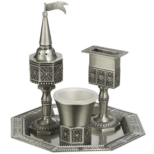 Pewter Havdalah Set