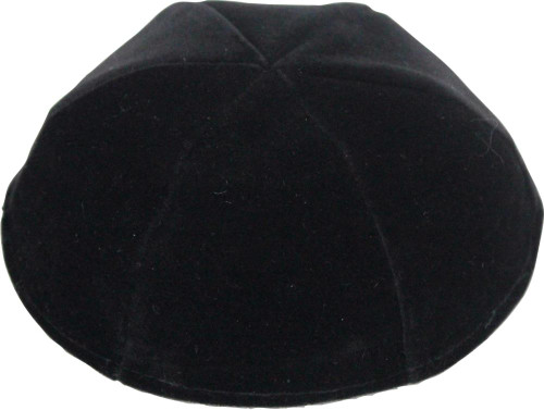 Black Velvet Kippah from Israel