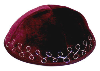 Red Velvet Kippah