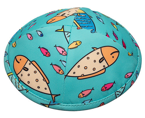 Kippah with Fish