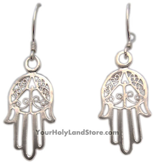 Hamsa Earrings